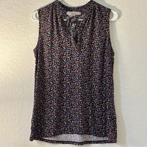 Loft sleeveless blouse medium